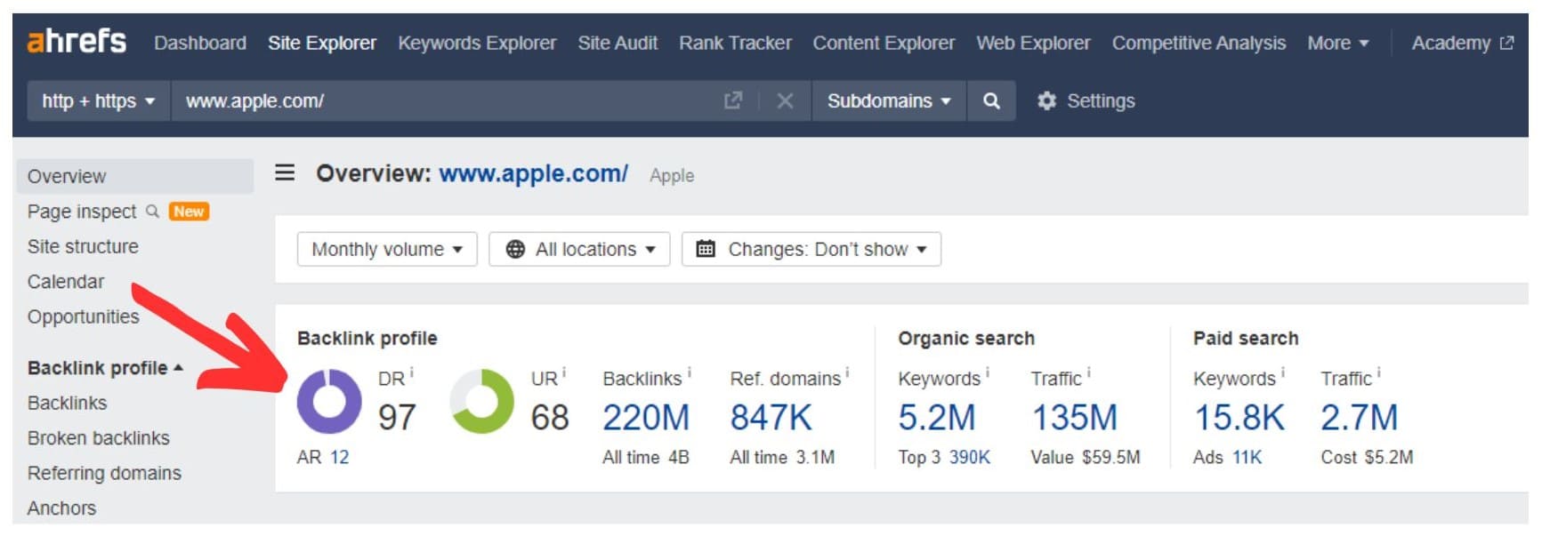 domain rank check