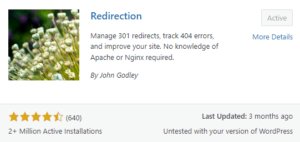 WordPress Install Redirection plugin